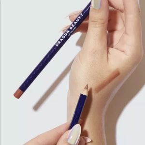 DRAGUN BEAUTY - Lip Job Liner + Lip pencil sharpener 2.0cc (Med Brown) - NIB